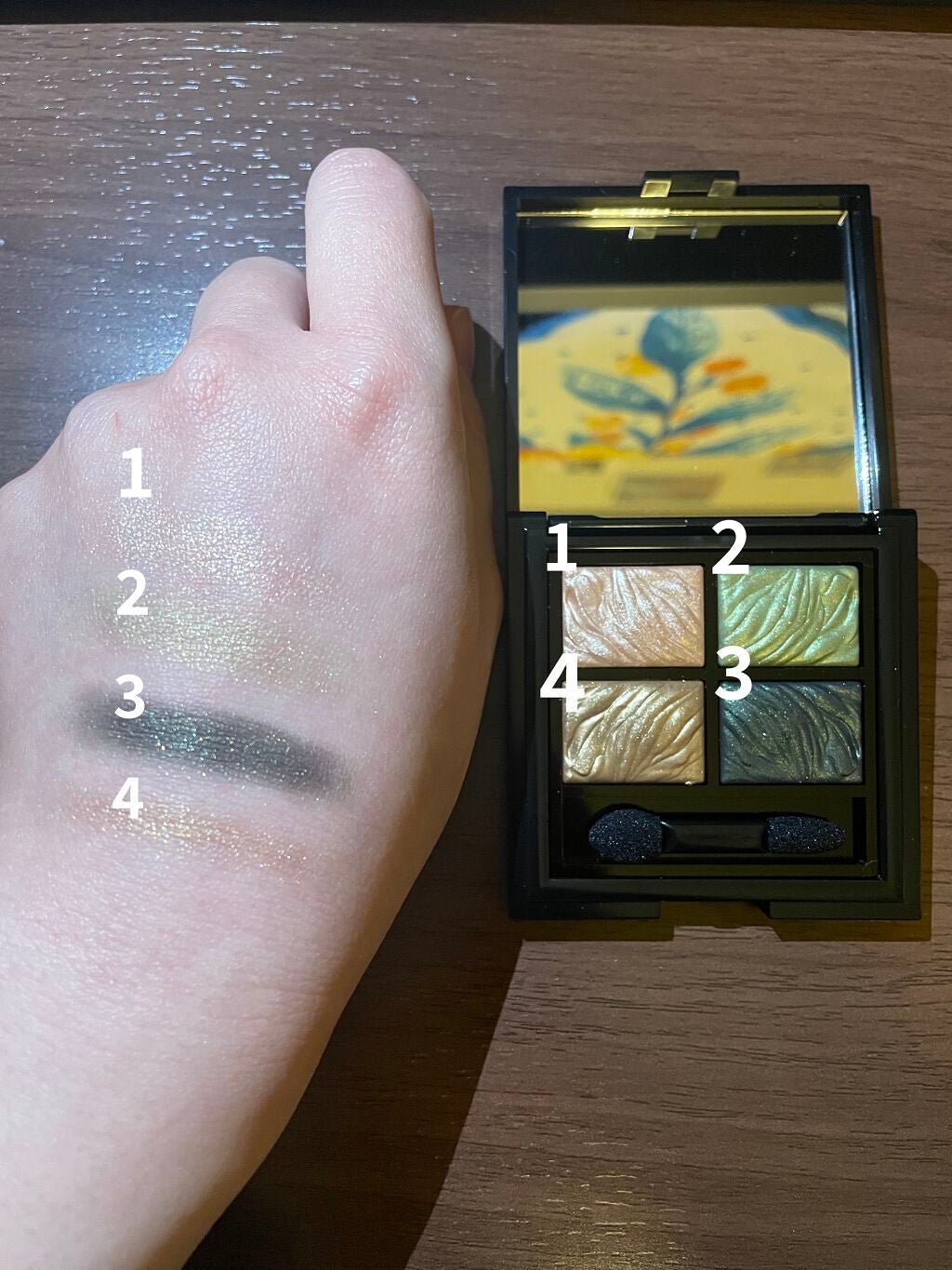 フラロッソ インテンソ アイシャドウ/アスタリフト/アイシャドウパレットを使ったクチコミ(3枚目)