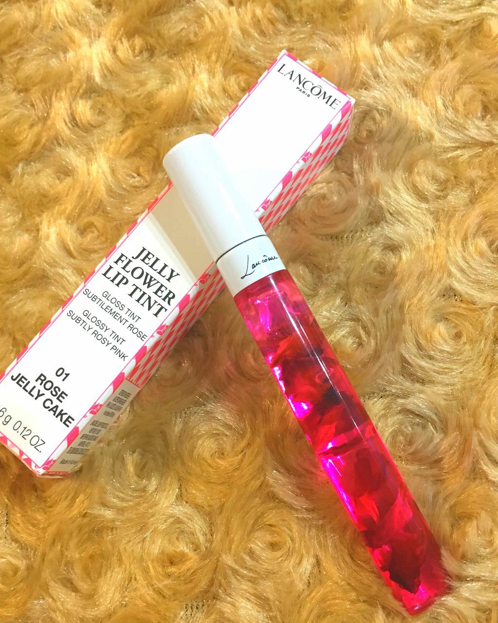 ジェリー フラワー リップ ティント/LANCOME/リップグロスを使ったクチコミ（1枚目）