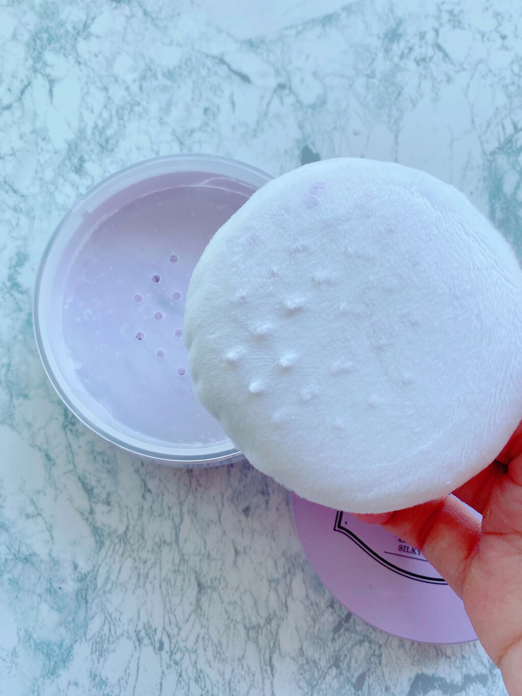 フレグランス ボディ&フェイスパウダー ラベンダー/Leivy/ルースパウダーを使ったクチコミ(3枚目)