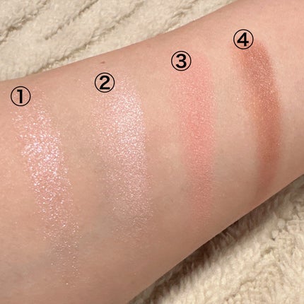 ベージュトーンアイシャドウ/CEZANNE/アイシャドウパレットを使ったクチコミ(4枚目)