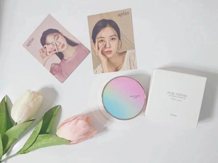 ピンクティーツリーカバークッション/APLIN/クッションファンデーションを使ったクチコミ(1枚目)