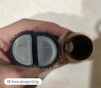 前髪くるんとカーラー/SHOBIDO/ヘアケアグッズを使ったクチコミ(2枚目)