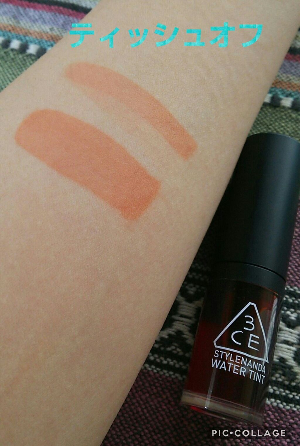 WATER TINT/3CE/リップグロスを使ったクチコミ（3枚目）