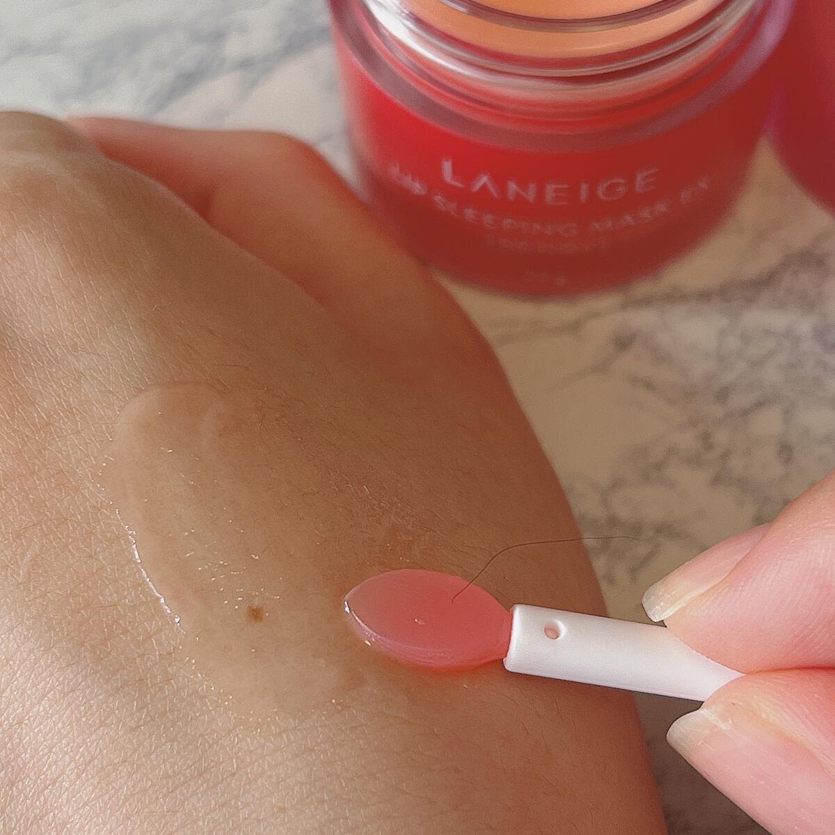 リップスリーピングマスク/LANEIGE/リップバームを使ったクチコミ(7枚目)