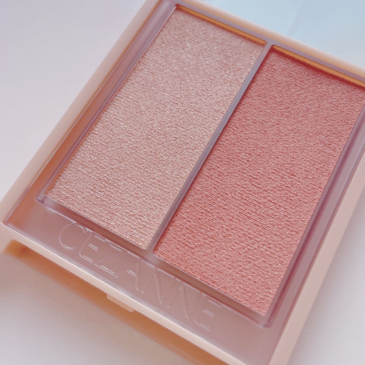 フェイスグロウカラー/CEZANNE/クリームハイライトを使ったクチコミ（3枚目）