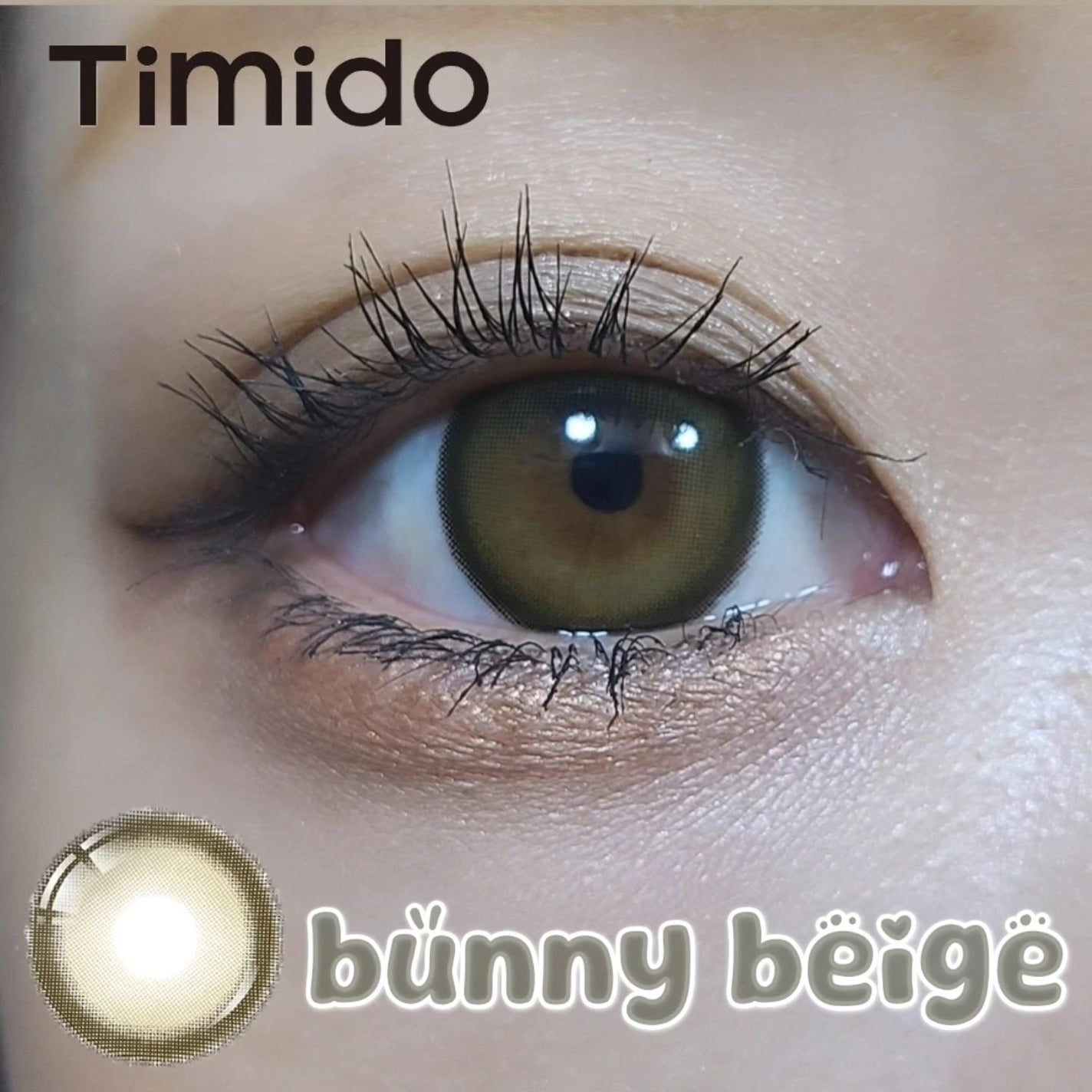 ティミド ワンデー/Timido(ティミド)/ワンデー(1DAY)カラコンを使ったクチコミ(1枚目)