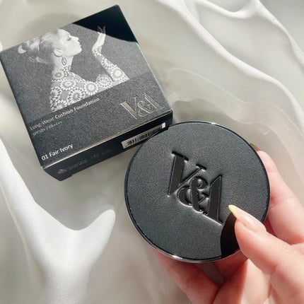 ロングウェアクッションファンデーション/V&Aビューティー/クッションファンデーションを使ったクチコミ(1枚目)