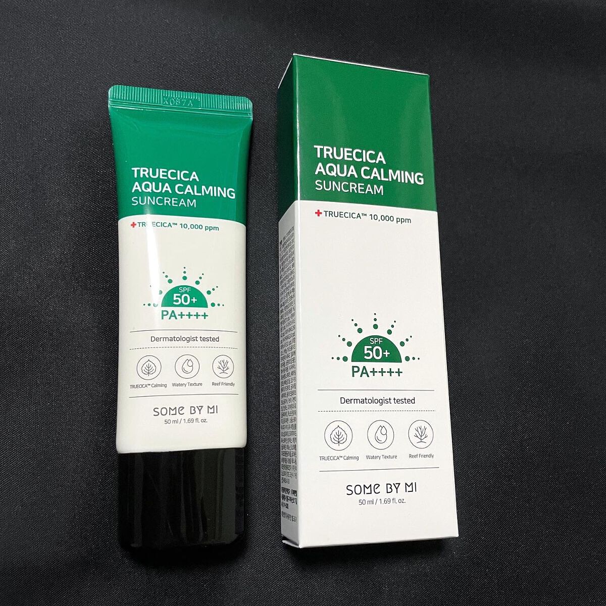 TRUECICA アクアカーミング日焼け止め/SOME BY MI/日焼け止めクリームを使ったクチコミ(4枚目)