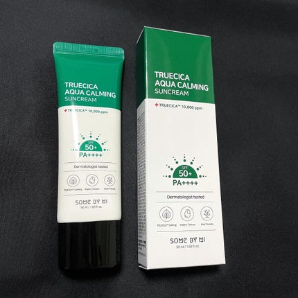 TRUECICA アクアカーミング日焼け止め/SOME BY MI/日焼け止めクリームを使ったクチコミ(4枚目)