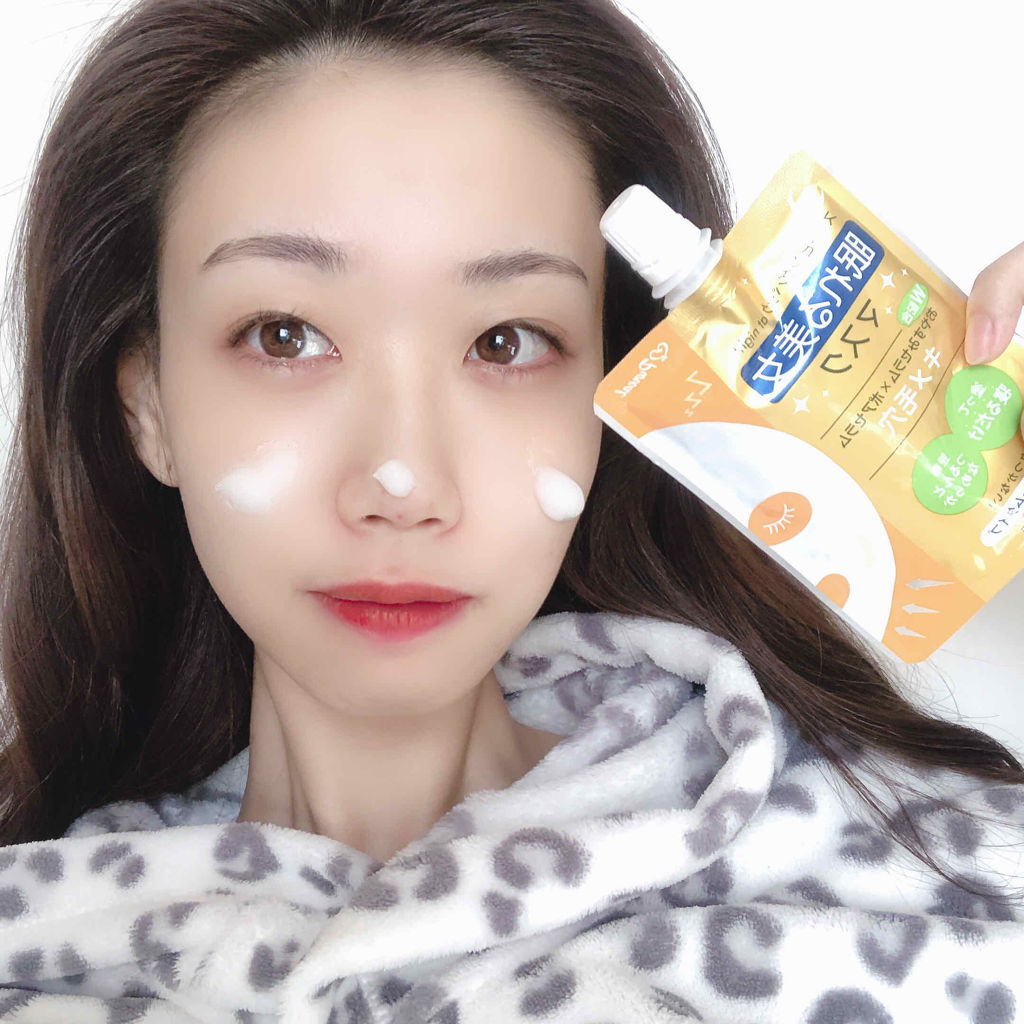 眠れる美女マスク キメ毛穴/ピュレア/フェイスクリームを使ったクチコミ（2枚目）