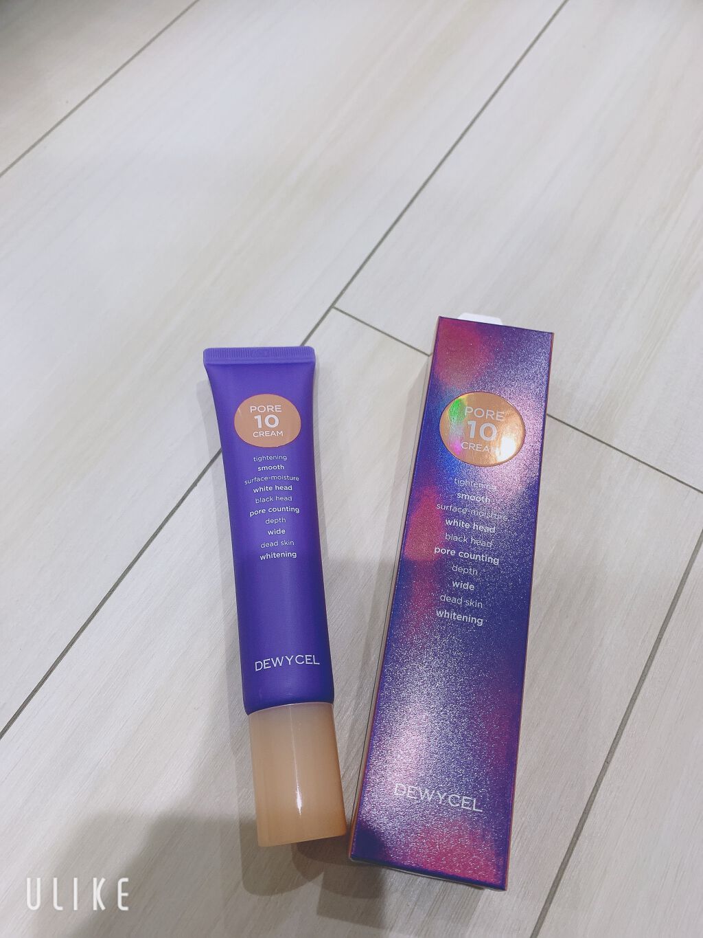 ポアーテンクリーム/DEWYCEL/化粧下地を使ったクチコミ（1枚目）