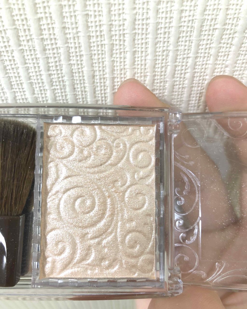 パールグロウハイライト/CEZANNE/パウダーハイライトを使ったクチコミ（2枚目）