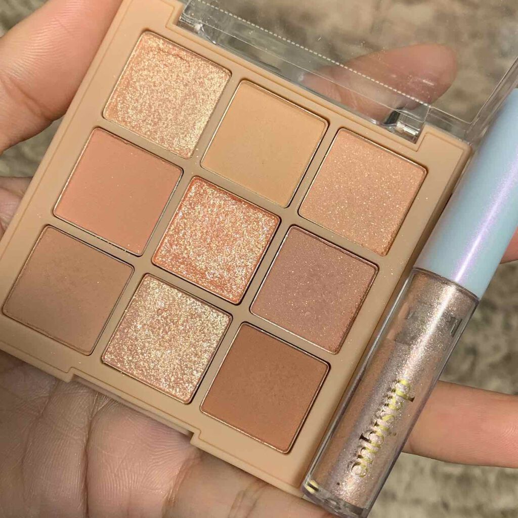 シャドウパレット/dasique/アイシャドウパレットを使ったクチコミ(4枚目)