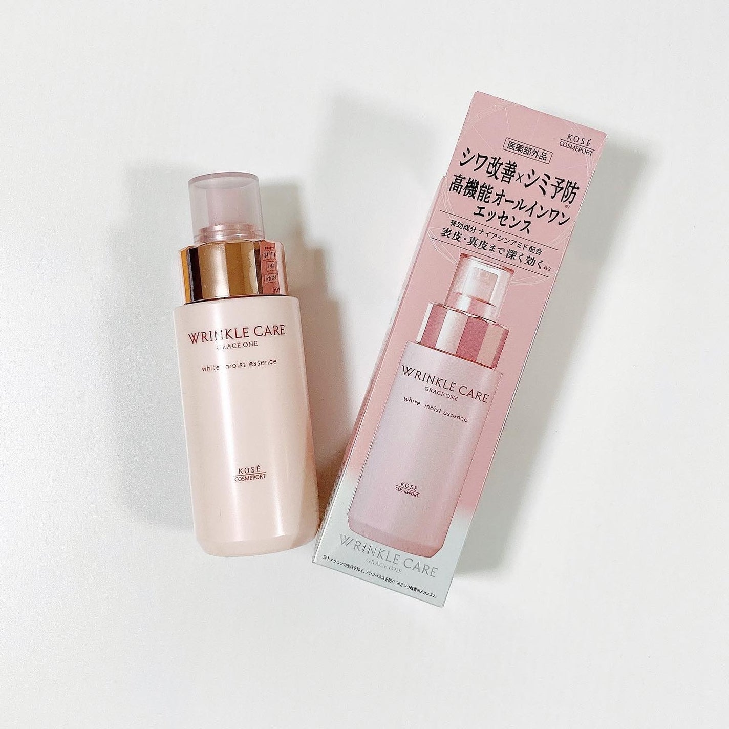 リンクルケア ホワイト モイストエッセンス/グレイスワン/オールインワン化粧品を使ったクチコミ(1枚目)