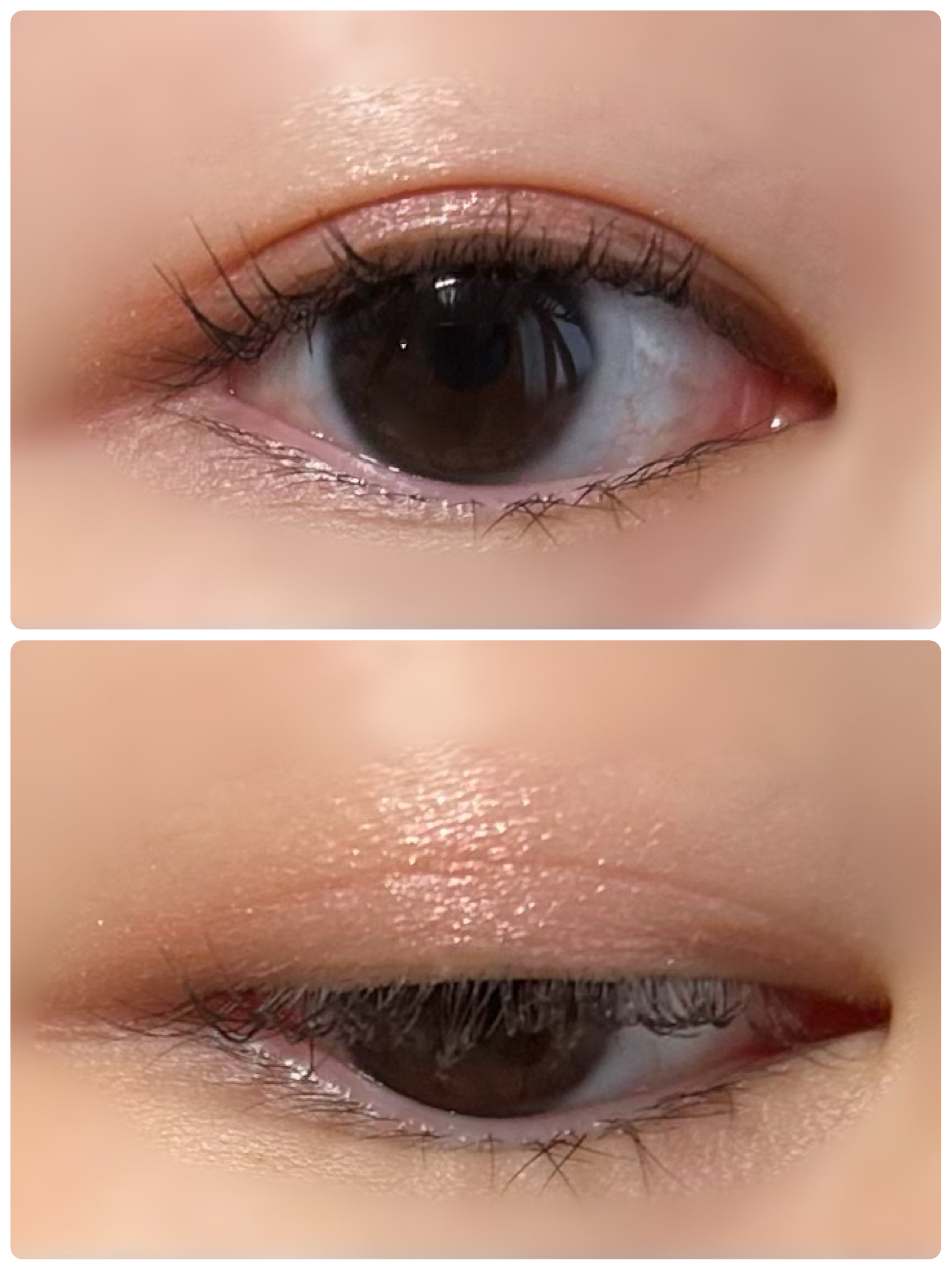 グリームオンフィットシャドウ GF01 フラワーベース/excel/スティックアイシャドウを使ったクチコミ（2枚目）