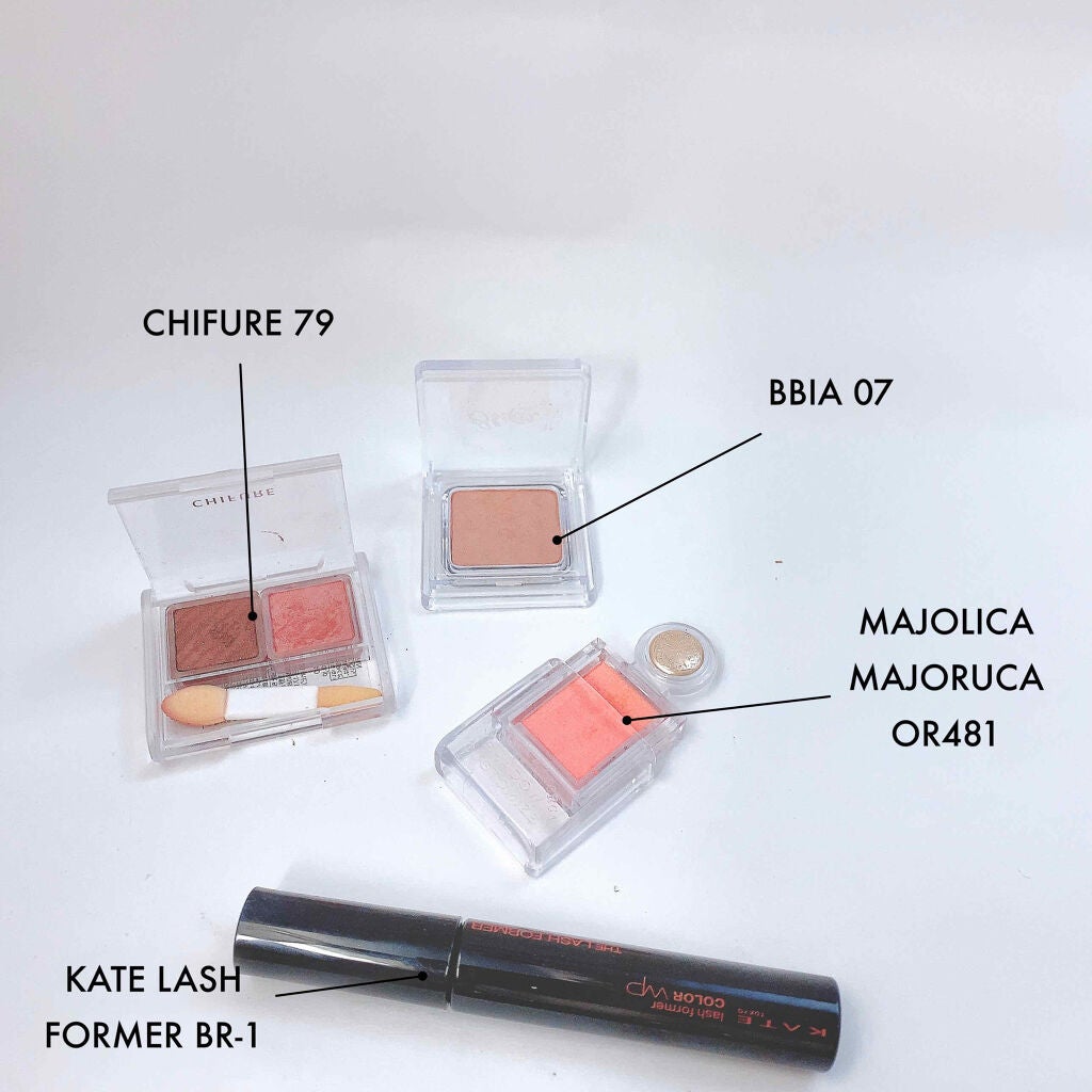 アイ カラー(チップ付)/ちふれ/アイシャドウパレットを使ったクチコミ(2枚目)