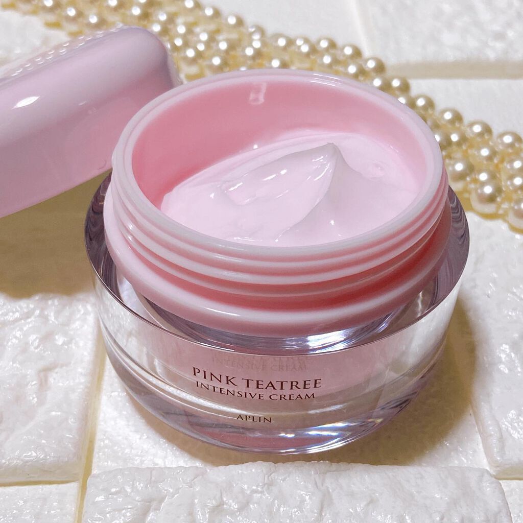 ピンクティーツリークリーム/APLIN/フェイスクリームを使ったクチコミ（1枚目）
