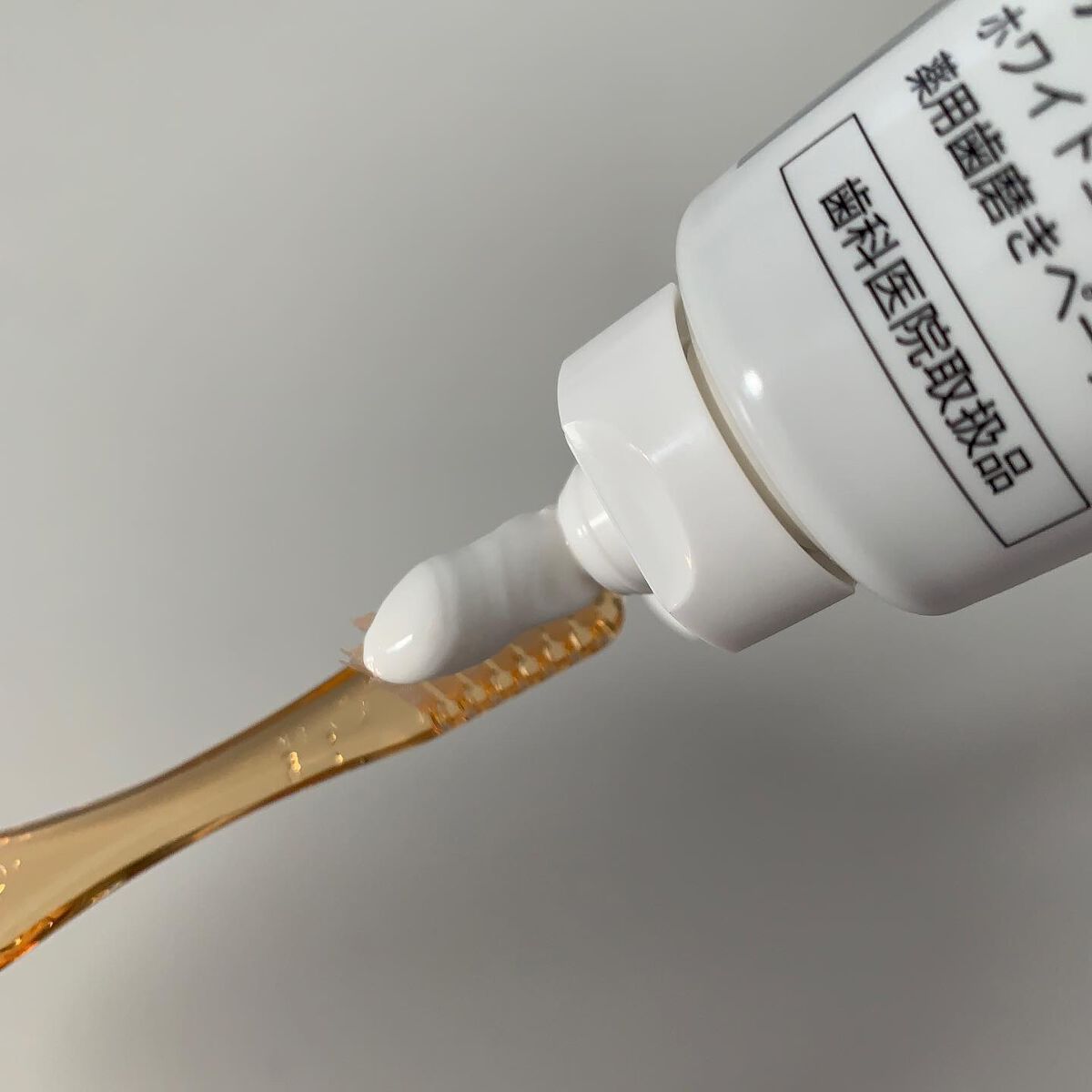 艶白 薬用歯磨きペースト ナチュラルホワイト Nｗ/艶白/歯磨き粉を使ったクチコミ（3枚目）