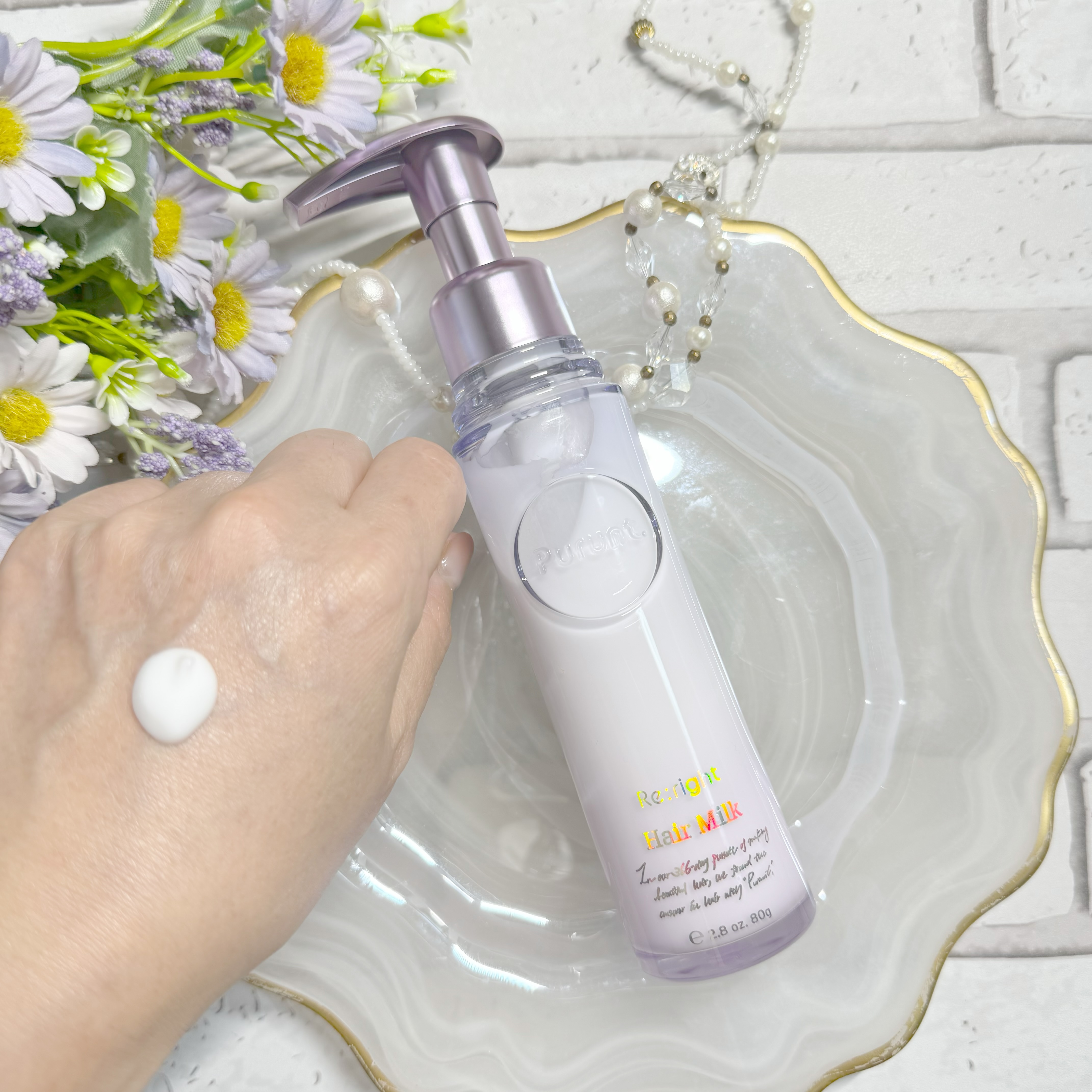 プルント リライト美容液ヘアオイル/Purunt./ヘアオイルを使ったクチコミ（3枚目）