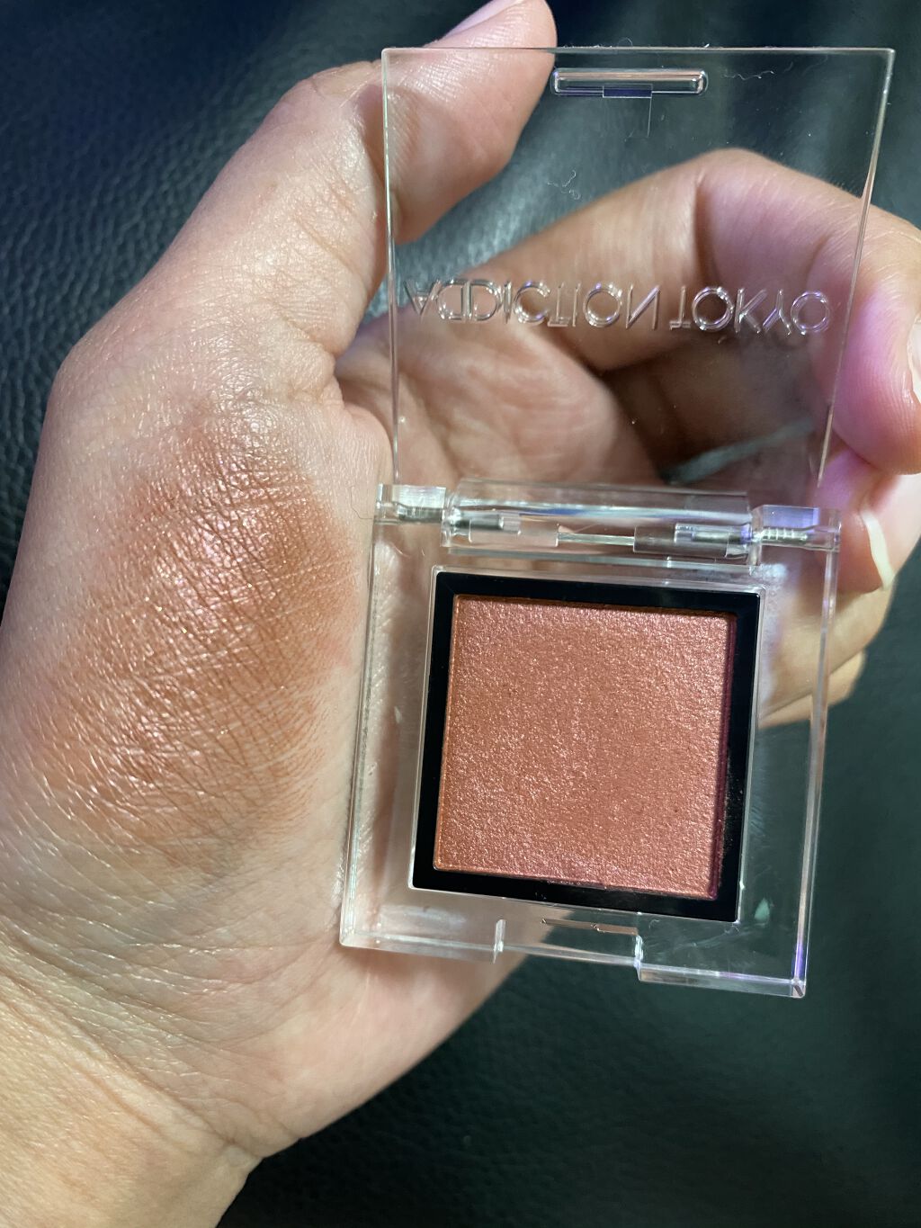 アディクション ザ アイシャドウ パール 025P Retro Crush/ADDICTION/単色アイシャドウを使ったクチコミ（3枚目）