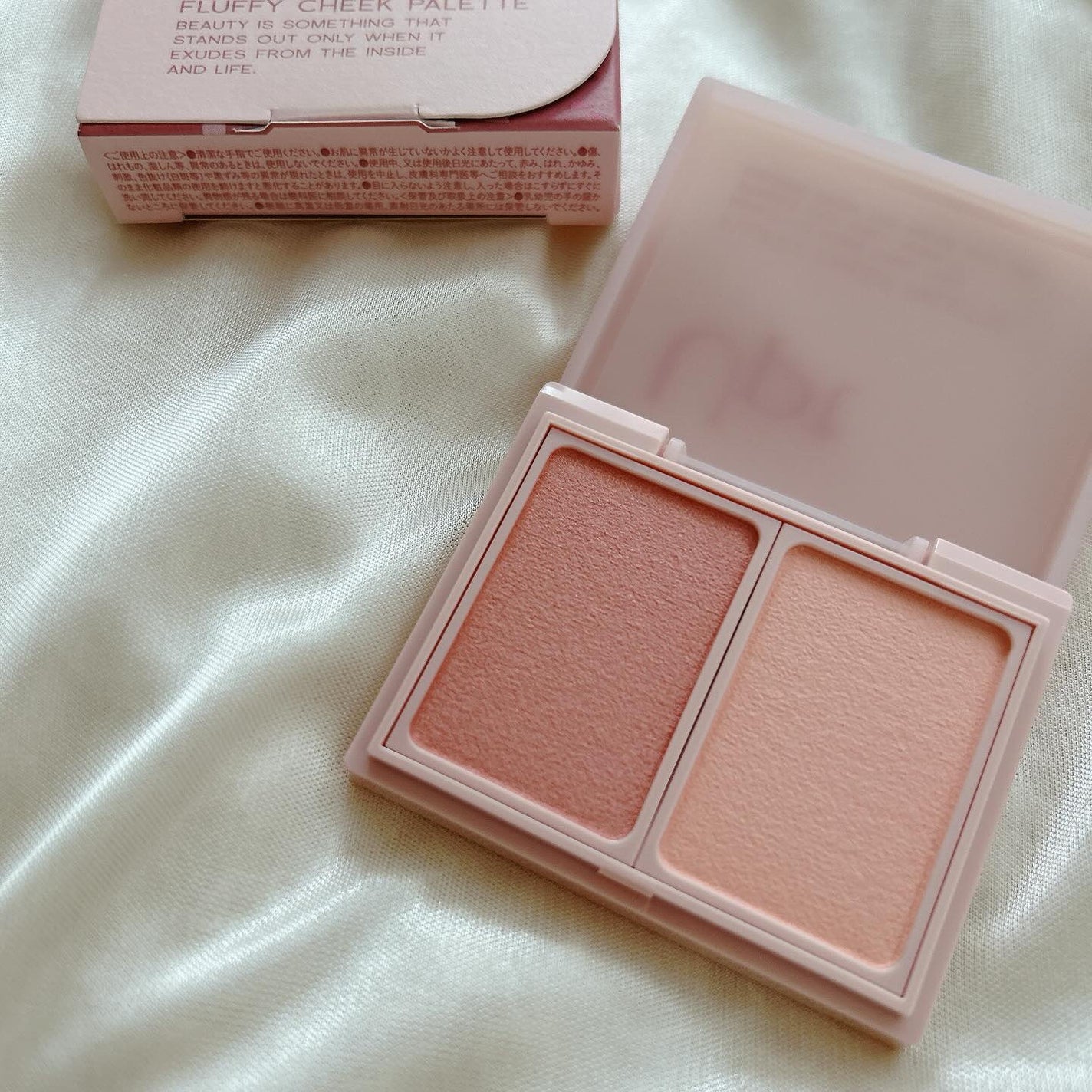 Upt FLUFFY CHEEK PALETTE /Upt/パウダーチークを使ったクチコミ(2枚目)