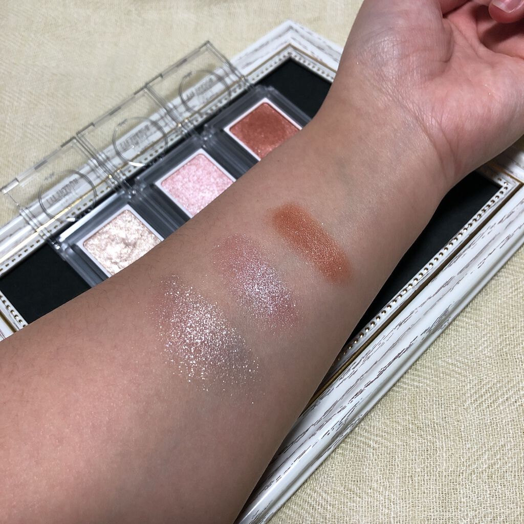 パラドゥ シングルアイシャドウ	/パラドゥ/単色アイシャドウを使ったクチコミ（3枚目）