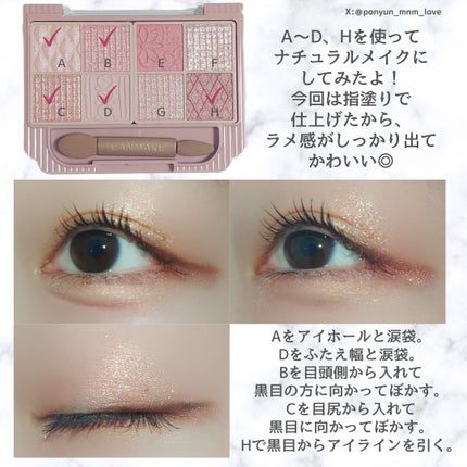 プティパレットアイズ/キャンメイク/パウダーアイシャドウを使ったクチコミ(4枚目)