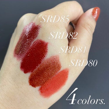 シャインコンパルジョン C SRD81/MAYBELLINE NEW YORK/口紅を使ったクチコミ（2枚目）