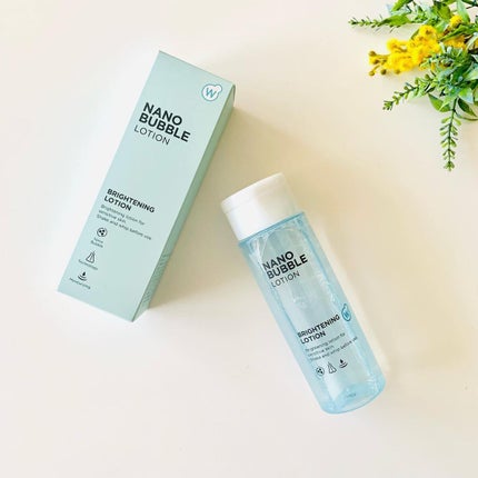 薬用W・ナノバブルホワイトローション/ホワイピュア/化粧水を使ったクチコミ(1枚目)