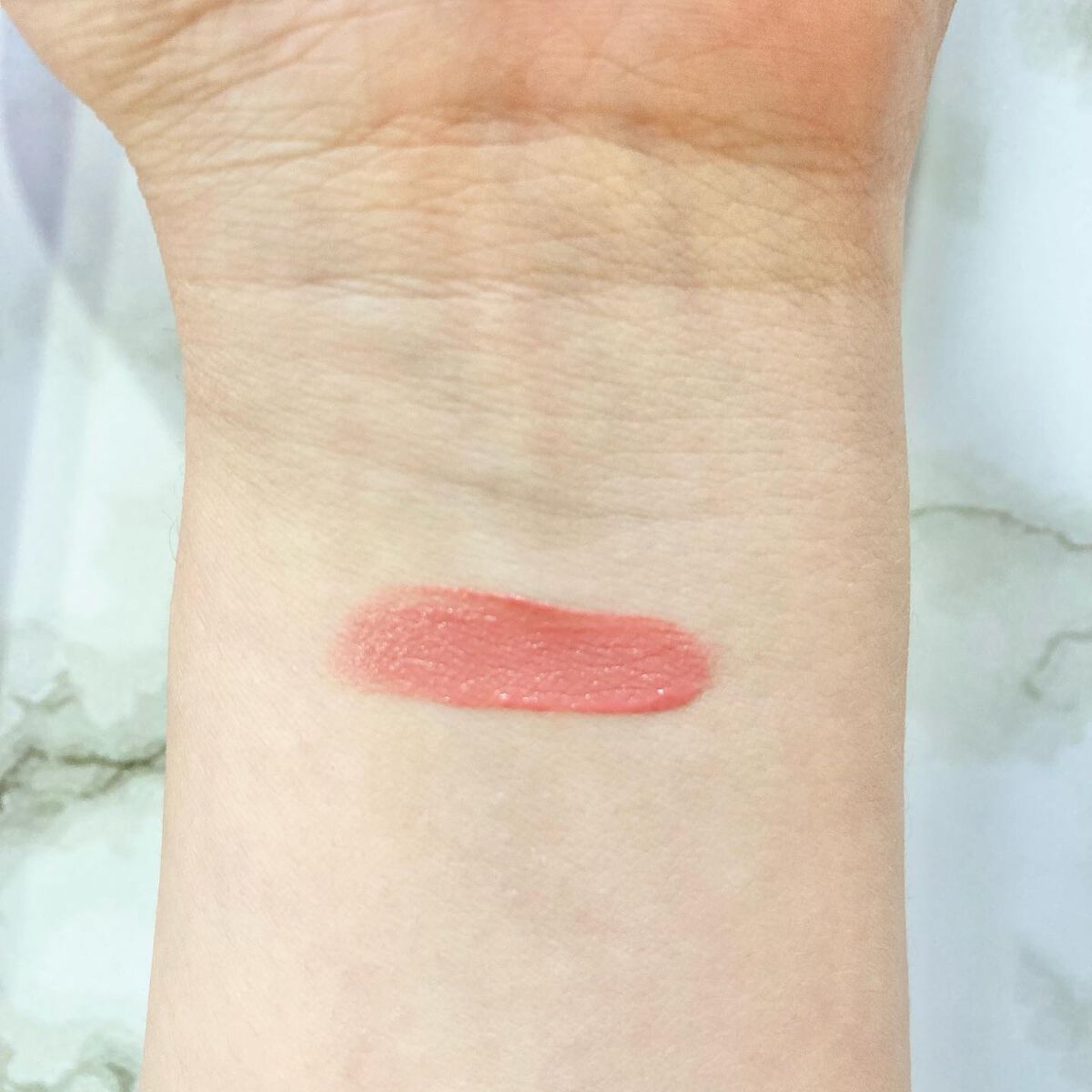 クリームドゥローズティント/dasique/リップティントを使ったクチコミ(3枚目)