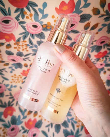 ダルバ ホワイトトリュフファーストスプレーセラム/ダルバ/ミスト状化粧水を使ったクチコミ(2枚目)