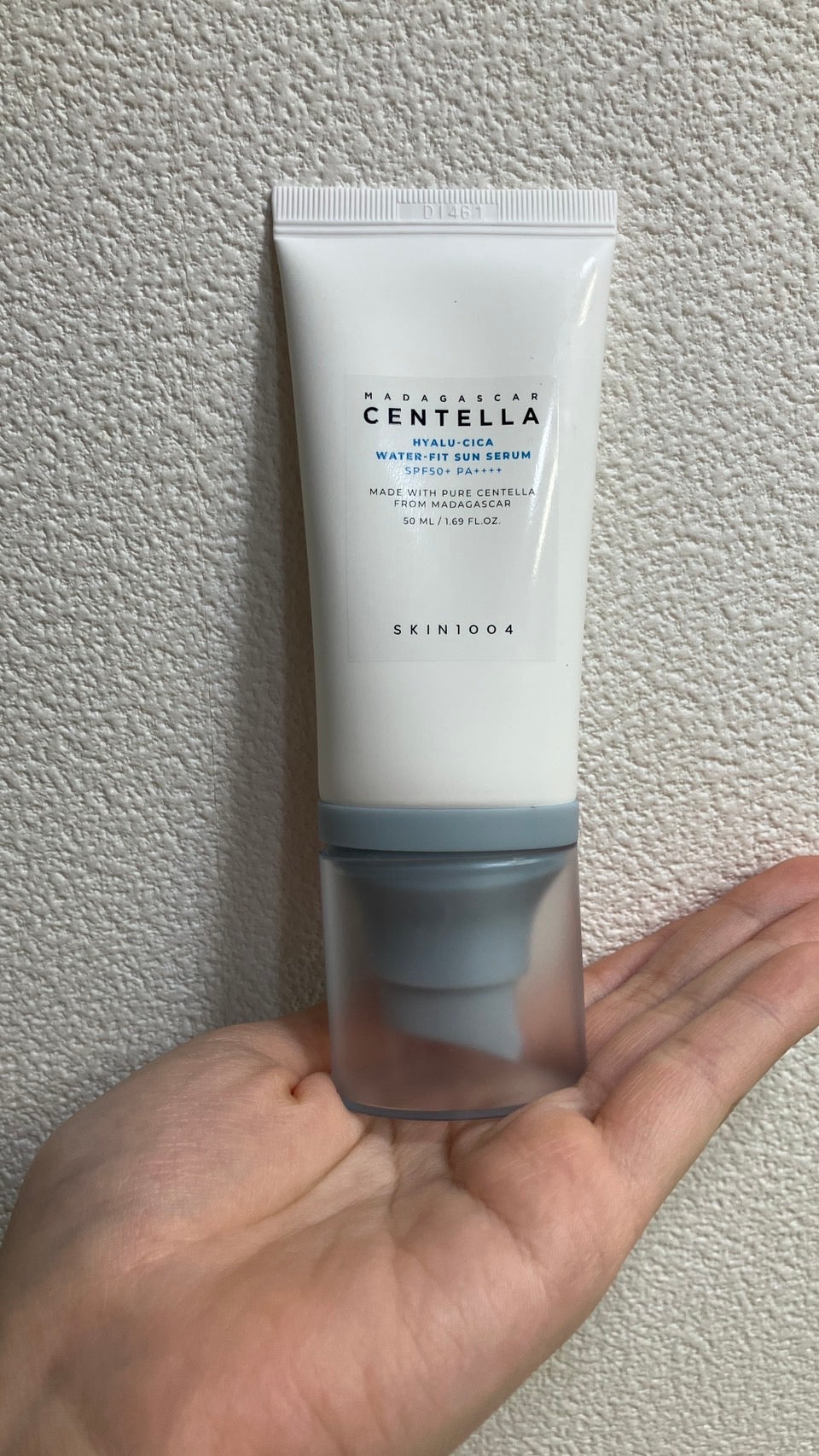 ヒアルーシカ ウォーターフィット サンセラム/SKIN1004/日焼け止めローションを使ったクチコミ(7枚目)