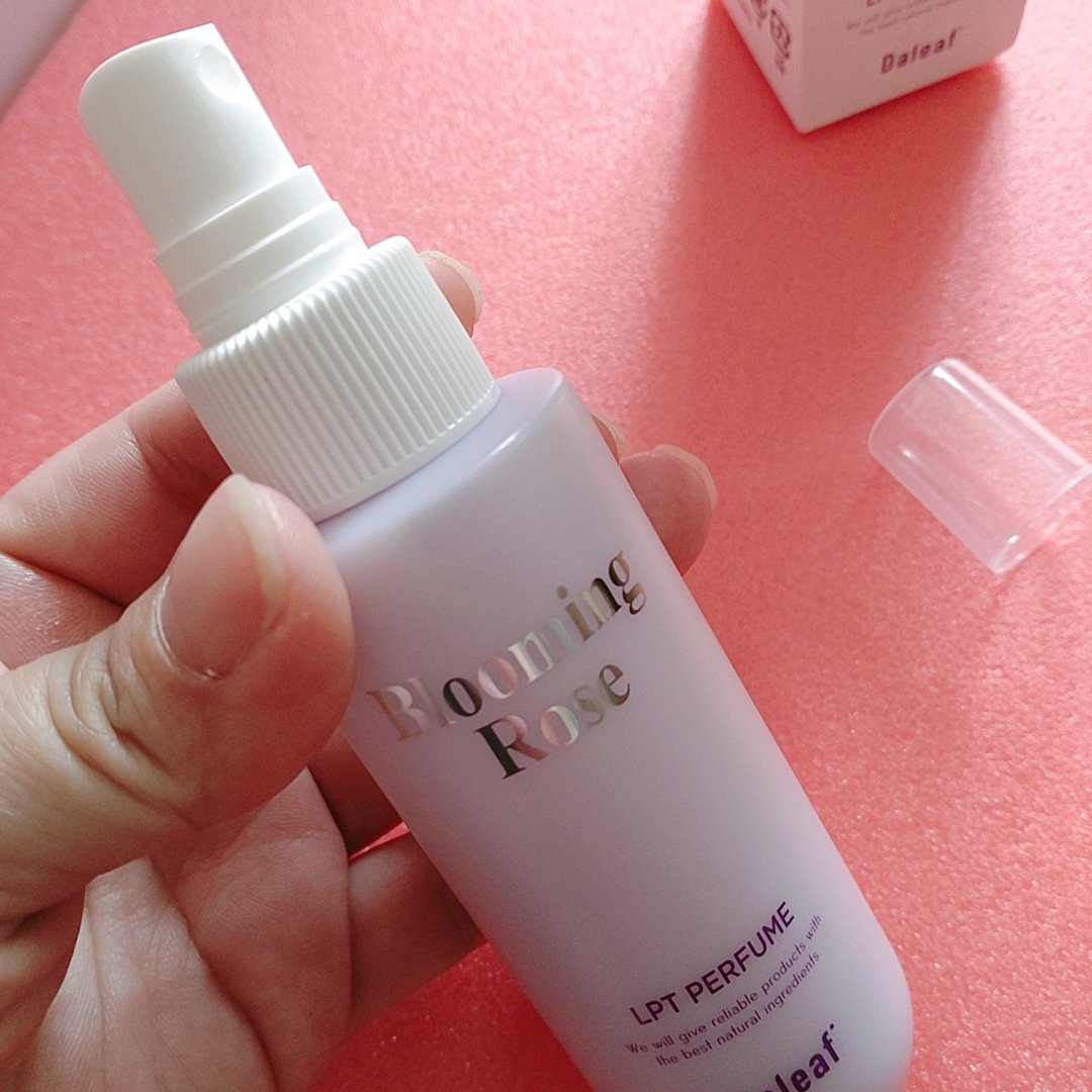 パフュームヘアパックインミスト Pink Breeze/Daleaf/アウトバストリートメントを使ったクチコミ（2枚目）