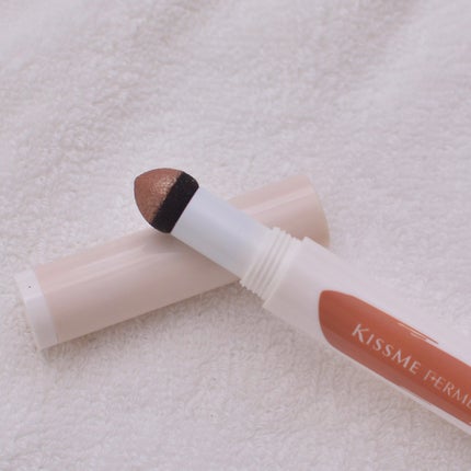 クッションチップアイカラーN 02 ピンクブラウン/キスミー フェルム/単色アイシャドウを使ったクチコミ(2枚目)