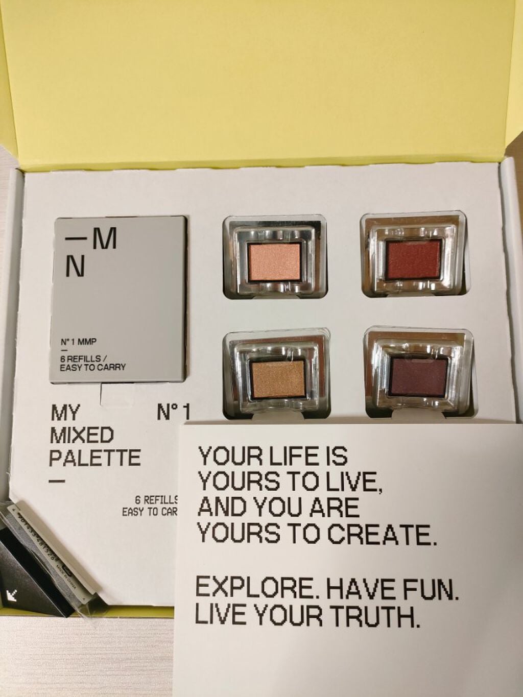 MY MIXED PALETTE 4色カスタムパレット/MN/マルチパレットを使ったクチコミ(2枚目)