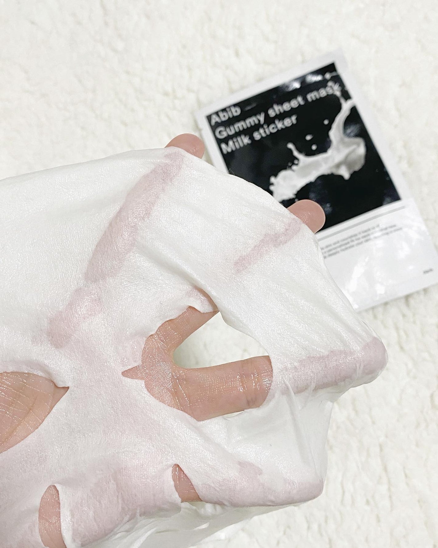 Y♡ on LIPS 「Abibシートマスク🙋♀️私が今回使ったのは、Milksti..」(2枚目)