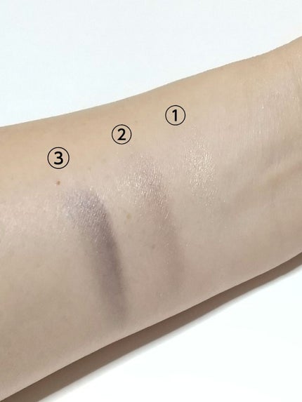 トーンアップアイシャドウ 05 ナイトネイビー/CEZANNE/アイシャドウパレットを使ったクチコミ(3枚目)