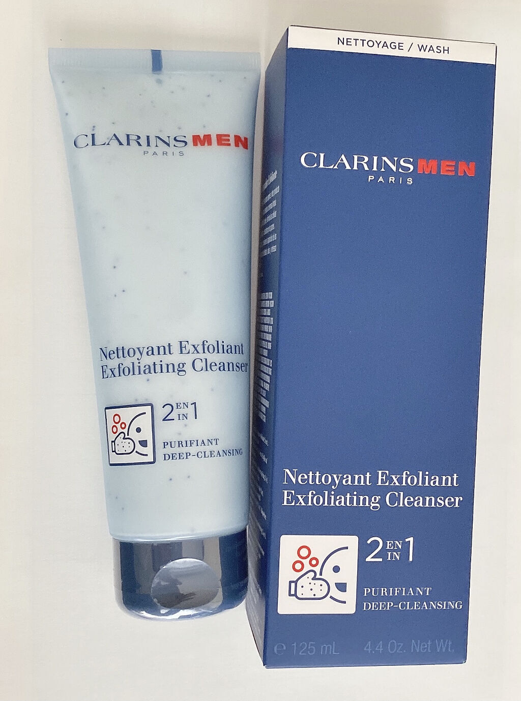 エクスフォリエイティング クレンザー/クラランス メン/洗顔フォームを使ったクチコミ（2枚目）