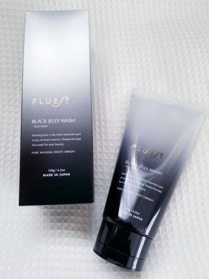 BLACK JELLY WASH(ブラックジェリーウォッシュ)/PLUEST/その他洗顔料を使ったクチコミ(1枚目)
