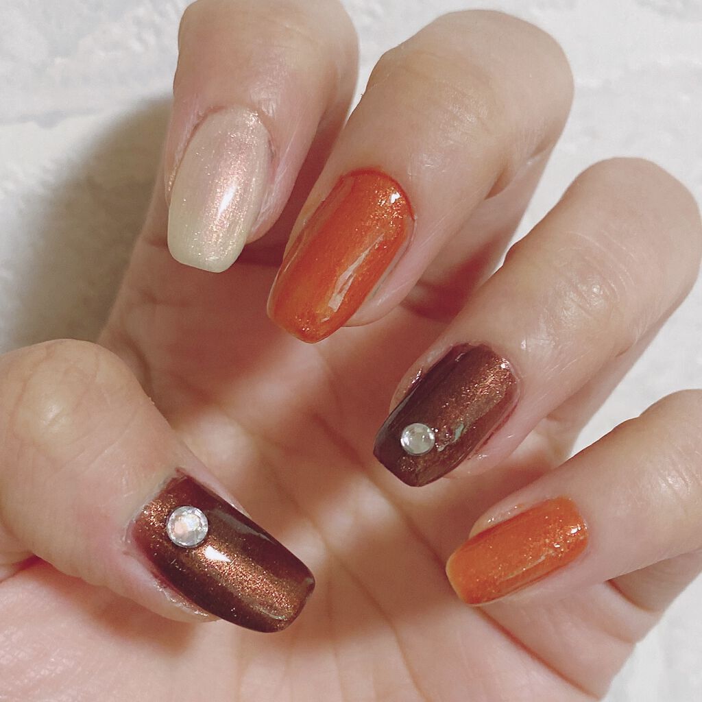 ナチュラルネイルカラーN 143 コーヒー タイム/デュカート/マニキュアを使ったクチコミ（2枚目）