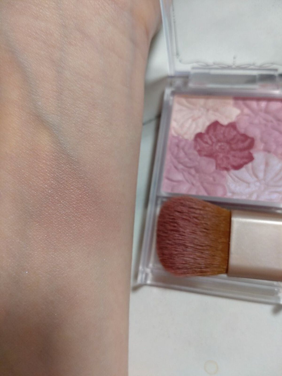 グロウフルールチークス/キャンメイク/パウダーチークを使ったクチコミ(3枚目)