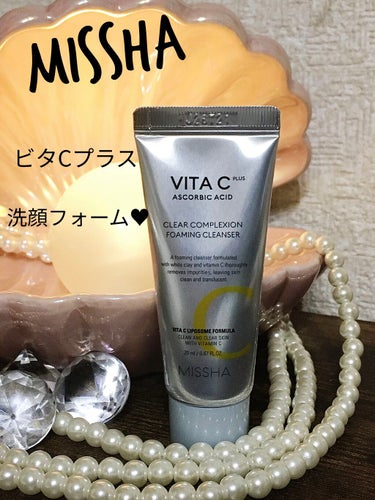 MISSHA ビタシー プラス クリア コンプレクション フォーミング クレンザーのクチコミ「\#MISSHA/


#ビタCプラスクリアコンプレクションフォーミングクレンザー



老廃.....」（1枚目）