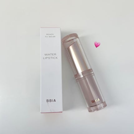レディートゥーウェアウォーターリップスティック/BBIA/口紅を使ったクチコミ(4枚目)