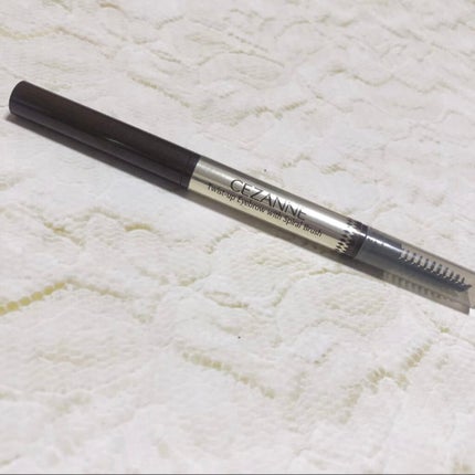 ブラシ付きアイブロウ繰り出し/CEZANNE/アイブロウペンシルを使ったクチコミ(1枚目)