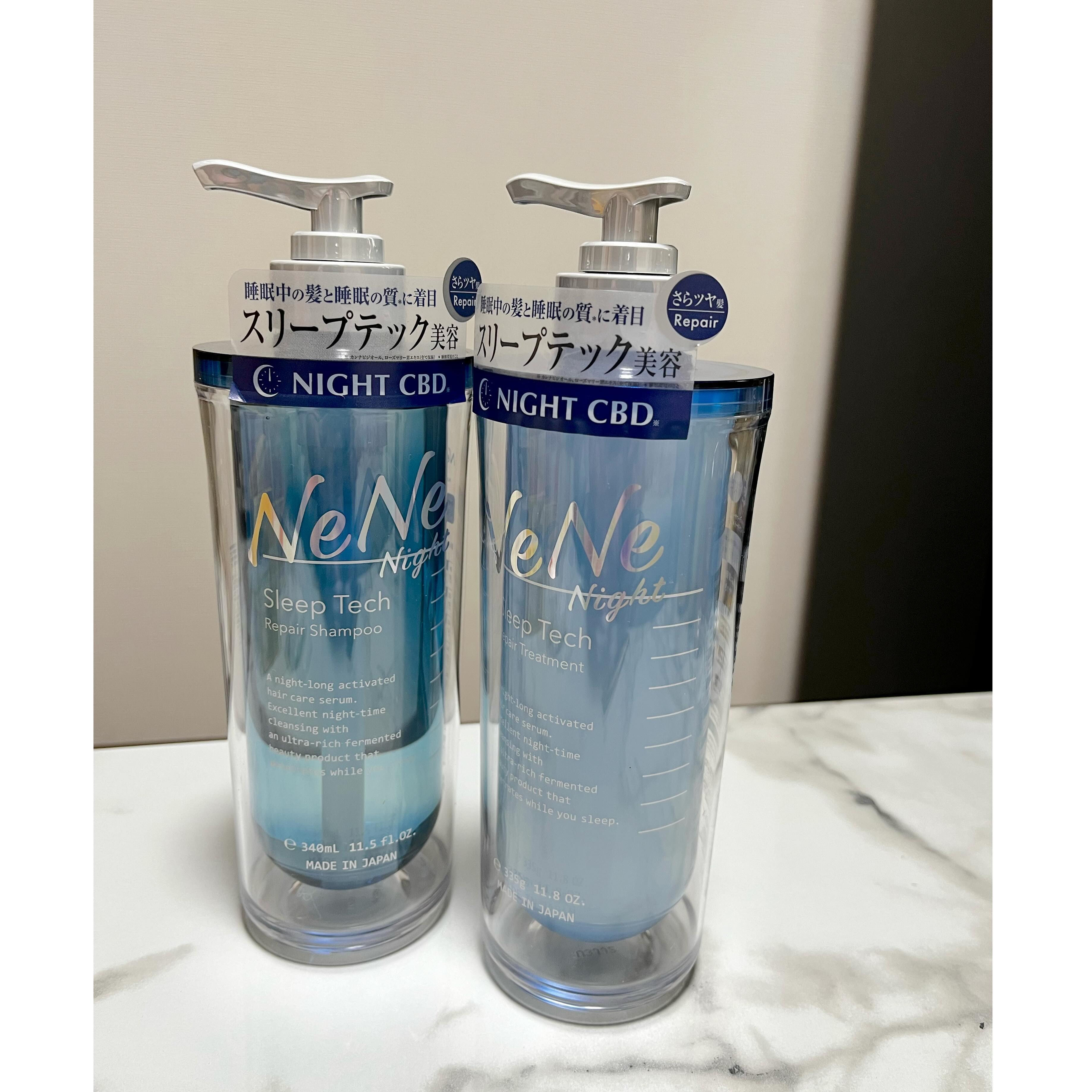 スリープテック リペア シャンプー／ヘアトリートメント/NeNe Night/市販シャンプーを使ったクチコミ（1枚目）