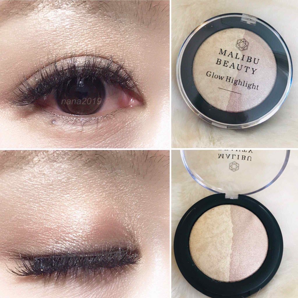 グロウハイライト/マリブビューティー/パウダーハイライトを使ったクチコミ(1枚目)