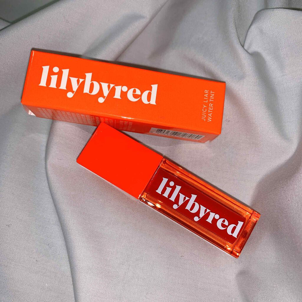 ジューシーライアー ウォーターティント/lilybyred/リップティントを使ったクチコミ（1枚目）