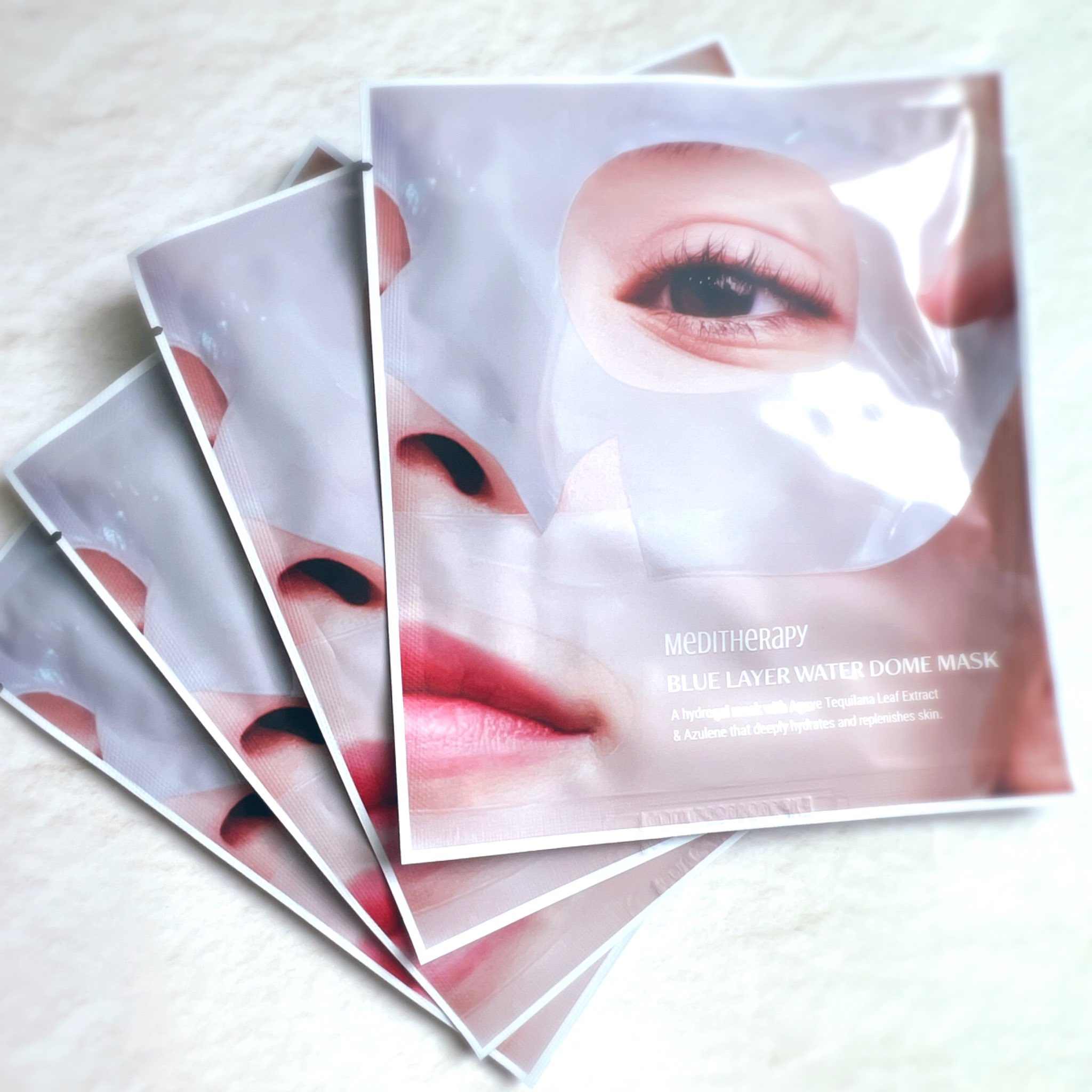 ブルーレイヤーウォータードームマスク/MEDITHERAPY/シートマスク・パックを使ったクチコミ（2枚目）