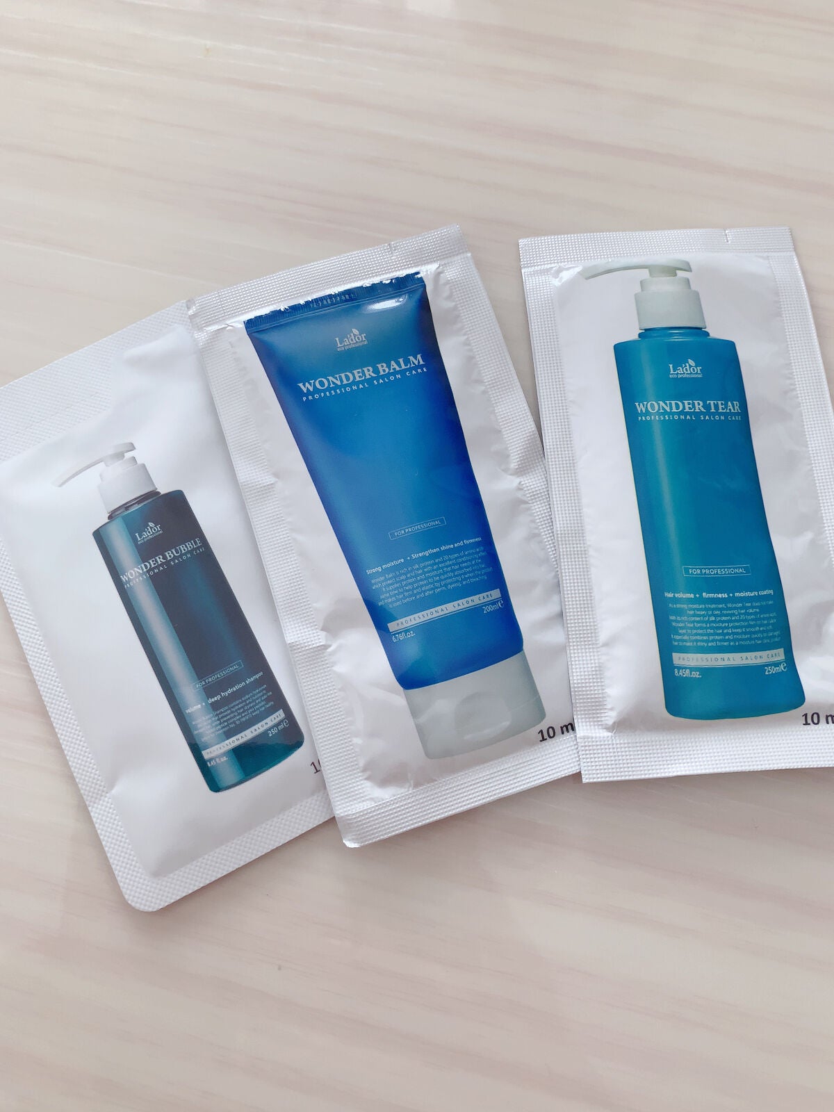 WONDER BALM/La'dor/洗い流すヘアトリートメントを使ったクチコミ(1枚目)