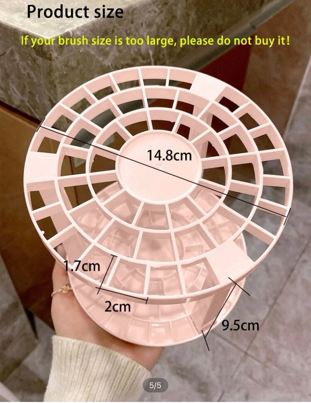 ぷぷ on LIPS 「こんにちは〜〜〜!今日は、おすすめのブラシを収納する小物を見つ..」(4枚目)